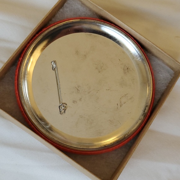 Large Bill Clinton Inauguration Election Button, Collector's Item - Picture 2 of 2